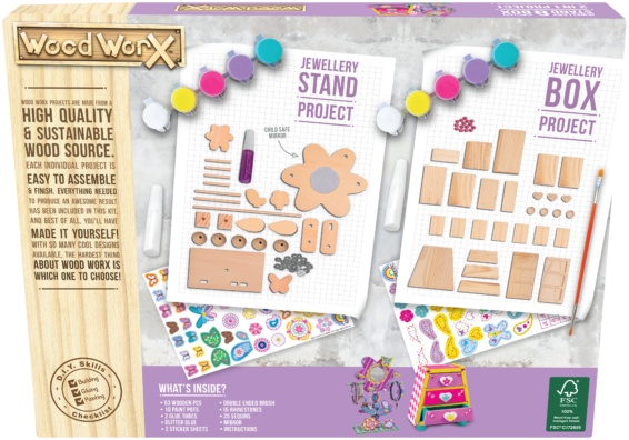 cljp6vxwznzncytzkhk4 Wood WorX 2-in-1 Jewellery Box Project & Jewellery Stand Project