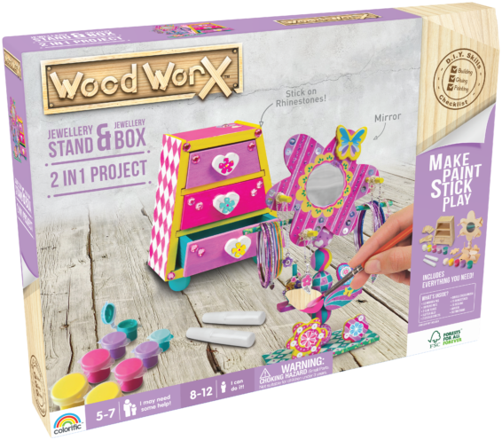 dve2afqc51qyneeju4ph Wood WorX 2-in-1 Jewellery Box Project & Jewellery Stand Project
