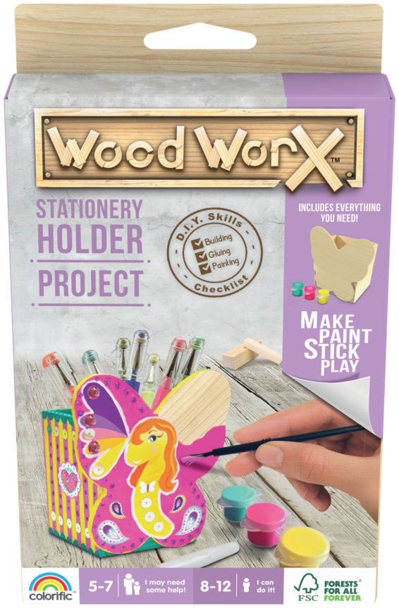 qtm2yjdir1fuwitibn8f Wood WorX Impulse Jet Plane & Stationery Holder