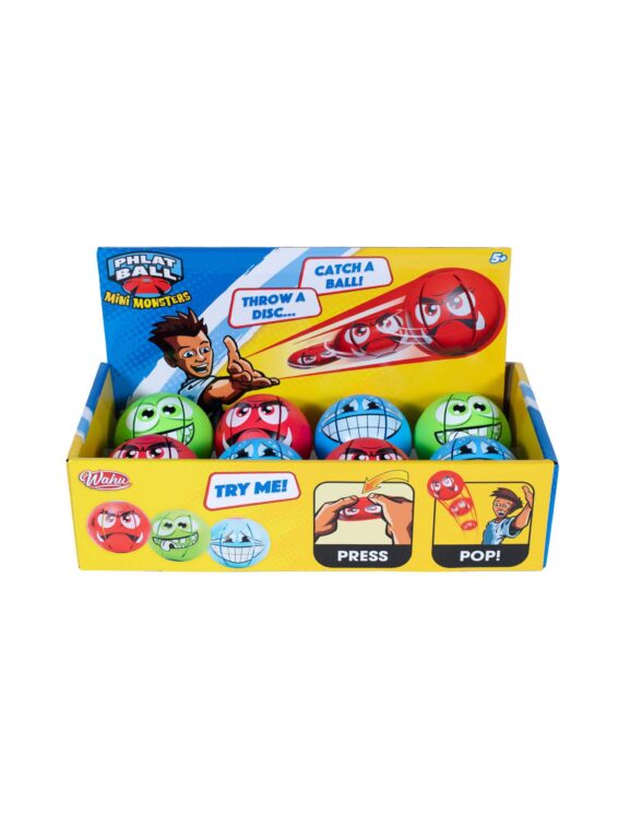 930380.012_Phlat Ball Mini Monsters_Pack_F1 Wahu Phlat Ball Mini Monsters Assortment