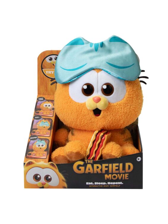 931614.008_Animagic_Garfield Feature Plush_Product_12L_Front Animagic Baby Garfield 10'' Feature Plush