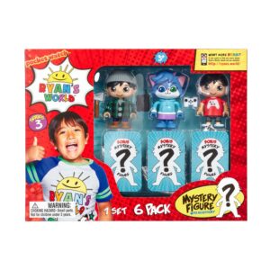 EN_200006.204_ 6_Pack_Collectibles_Mystery_Fig_Pack_F Ryan's World 6 Pack Collectible Mystery Figure Set Series 2