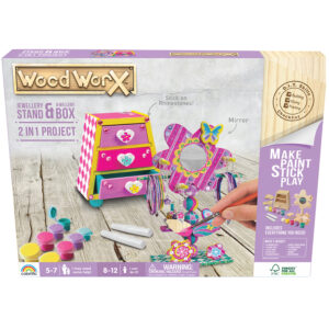 Wood WorX 2-in-1 Jewellery Box Project & Jewellery Stand Project