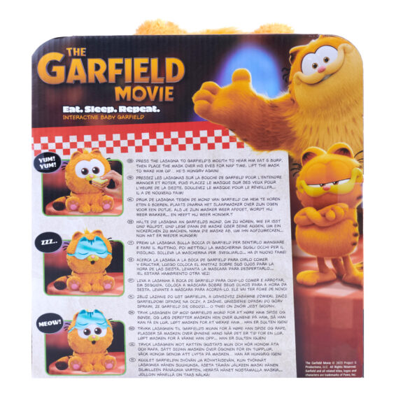 mgqevas7shqvo9pxdafy Animagic Baby Garfield 10'' Feature Plush