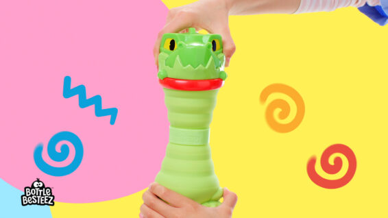 s43qtqybdkietwzl3mec Bottle Besteez Green Dino